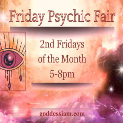 Psychic Fair, Friday June 14th from 5-8pm