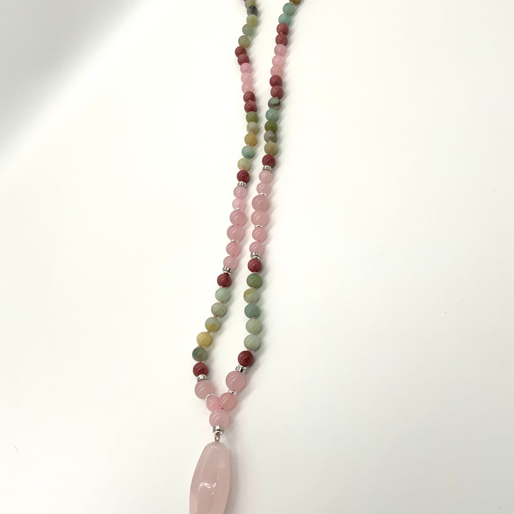 
                  
                    Rose Quartz Pendant Necklace
                  
                