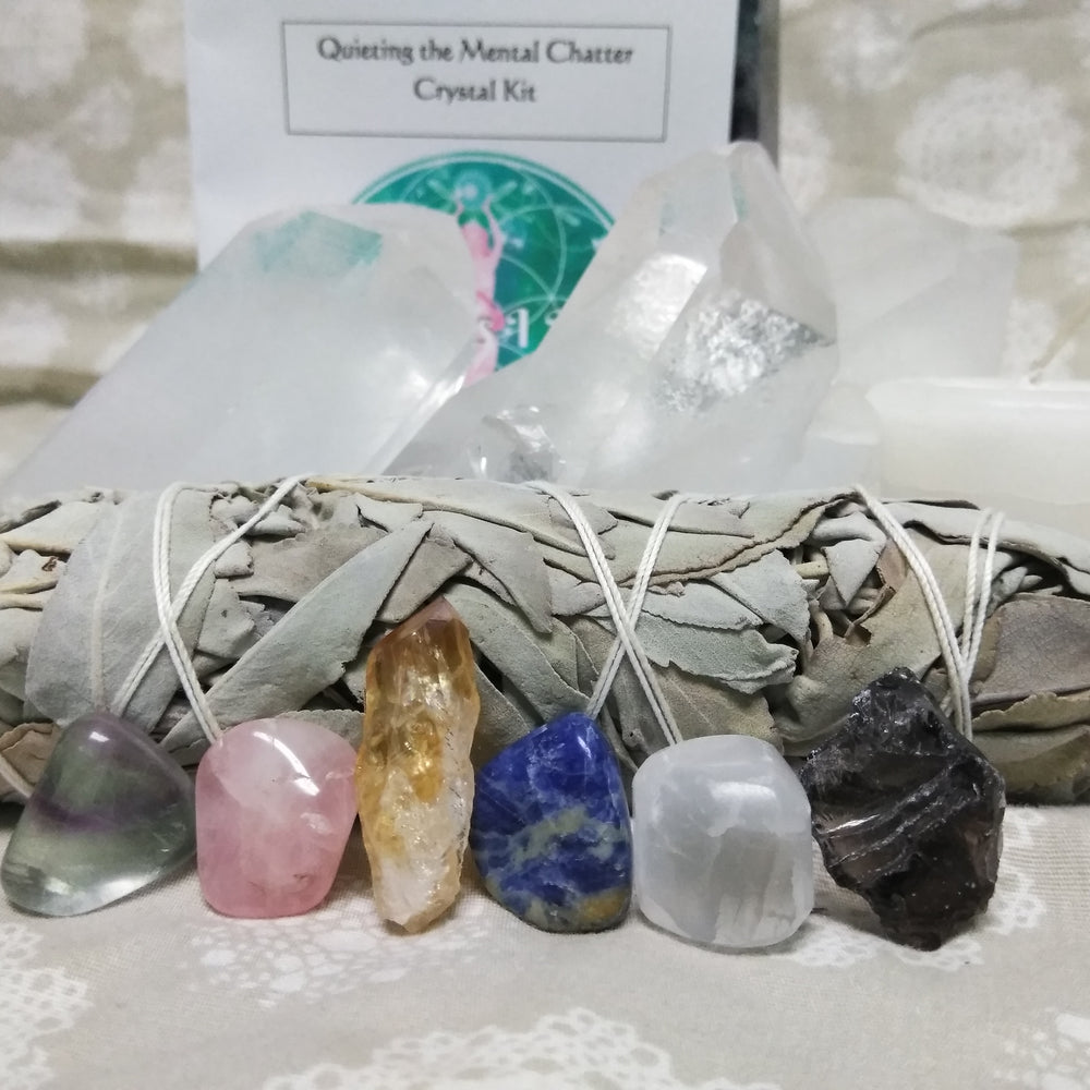 Quieting the Mental Chatter Crystal Kits - Goddess I AM