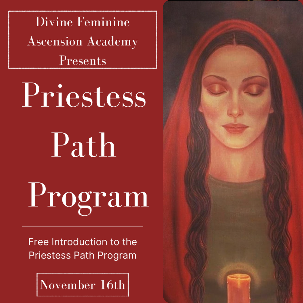 Introduction to Priestess Path Program @ Spirit Fest 11/16 12:30PM-1:30PM