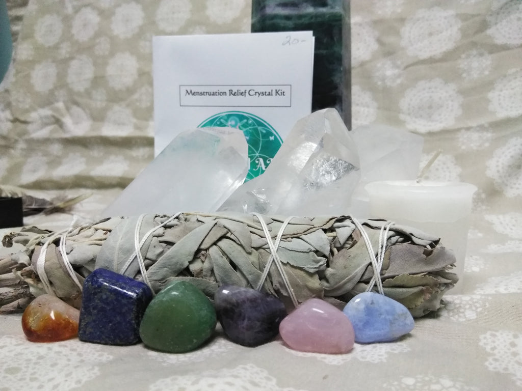 Menstrual Relief Crystal Kit - Goddess I AM