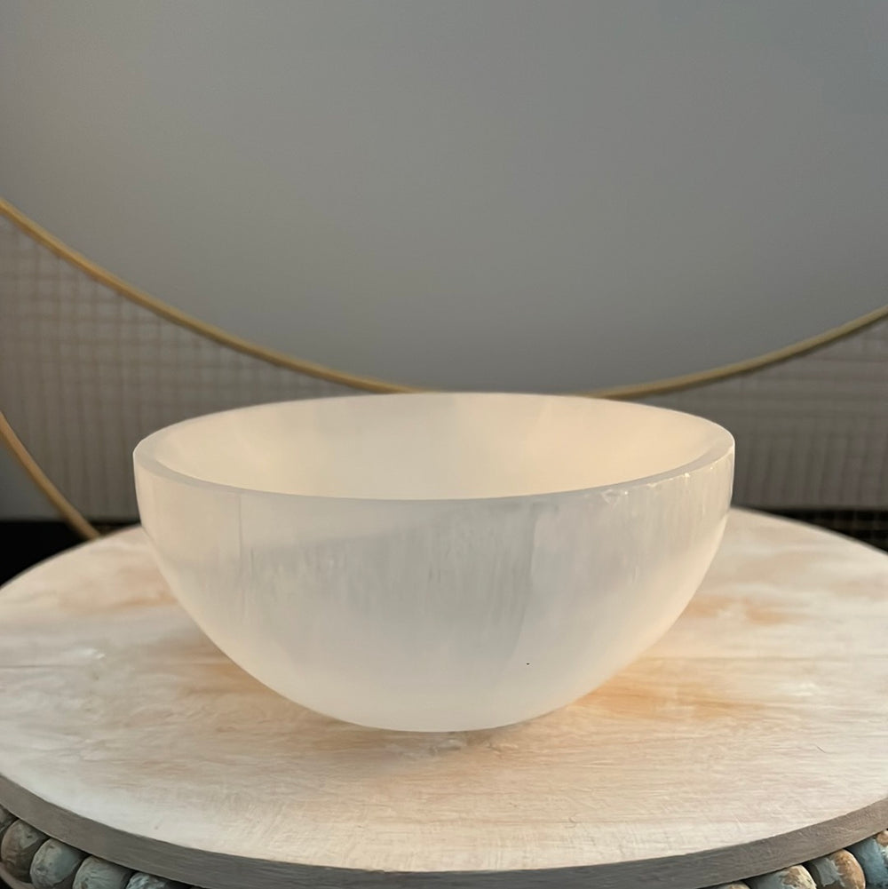 Selenite Bowl